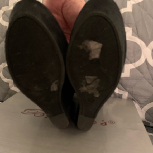 Breckelles Mary-Jane T-Strap Wedge Platform - Picture 5 of 5